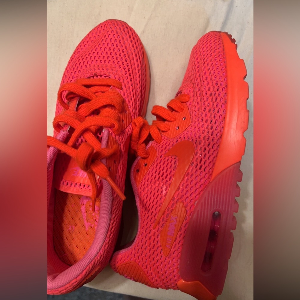 Nike Womens Air Max 90 Ultra BR Total Crimson/Pink Blast